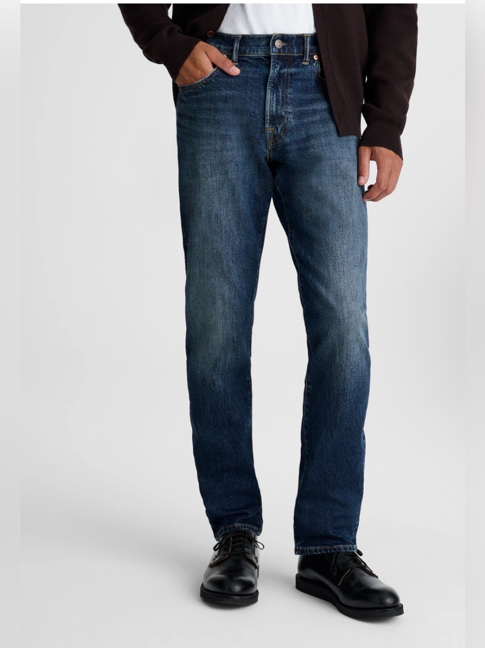 Madewell Men's Indigo Straight-Leg Jeans